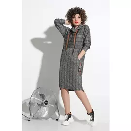 Платье 1167-1 серый