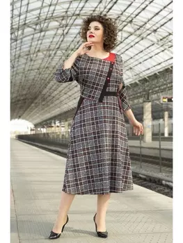 Платье 1167 хаки