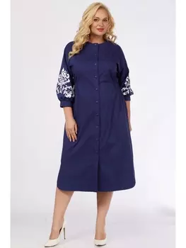 Платье 1171 синий
