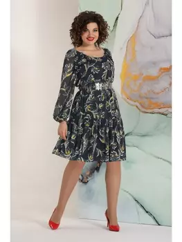 Платье 1173-3 синий