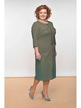 Платье 1175-зеленый