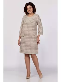 Платье 1179 бежевый