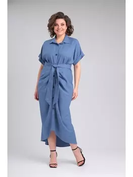 Платье 1180 синий