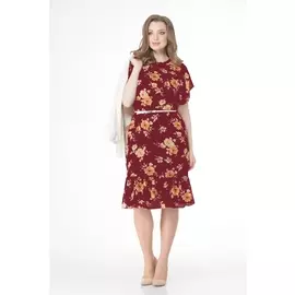 Платье 1184 вишня