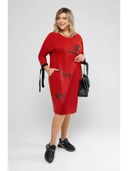 Платье 1186 бордо однотон