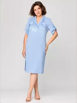 Платье 1190 голубой