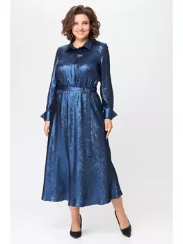 Платье 1192-1 синий