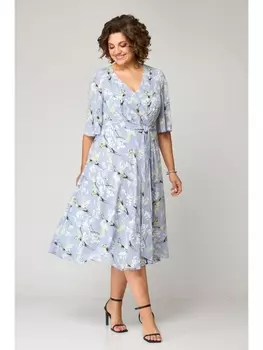 Платье 1193 голубой