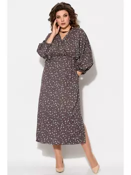 Платье 1193 кофейный