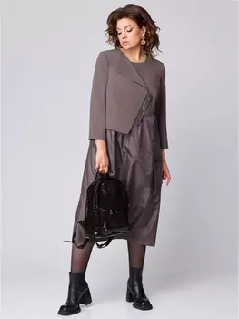 Платье 1209 какао