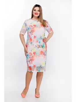 Платье 1224 коралловый