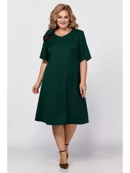 Платье 1235 изумруд