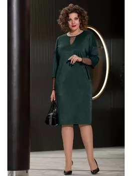 Платье 1288 изумруд