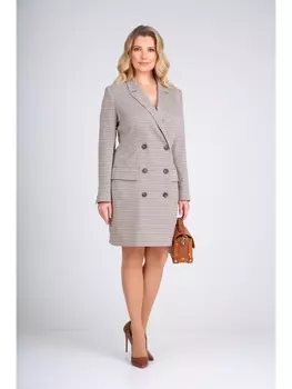 Платье 130101 гусьлапка, колор