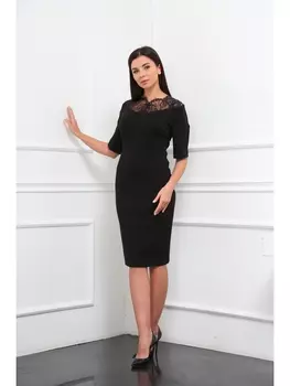 Платье 130114 черный