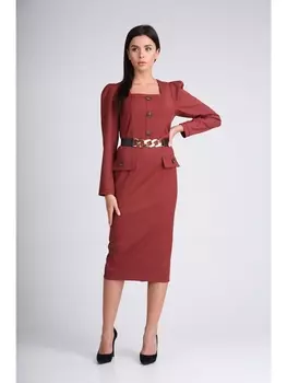 Платье 130115 винный