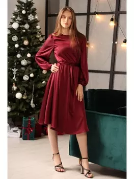 Платье 1301 бордо