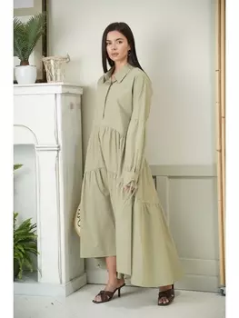 Платье 1314 хаки