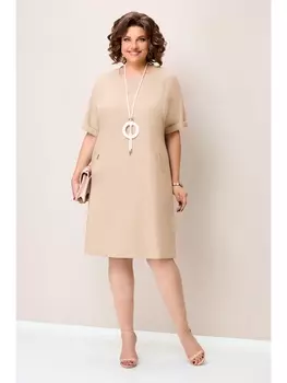 Платье 1330 молочно-бежевый (фото)