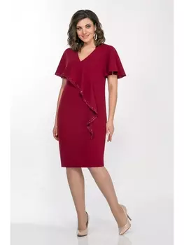 Платье 1343 винный