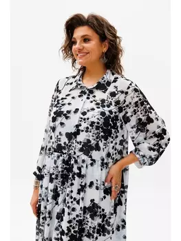 Платье 1362 белый шепот