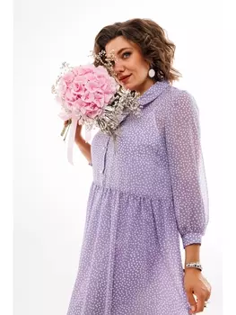 Платье 1362 лиловый
