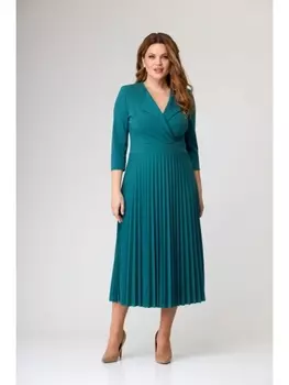 Платье 13637 морская волна