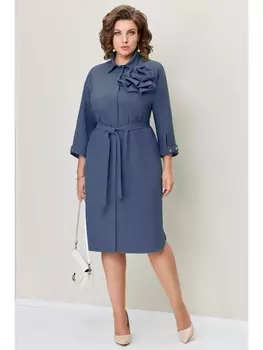 Платье 1365 голубой