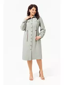 Платье 1377 хаки