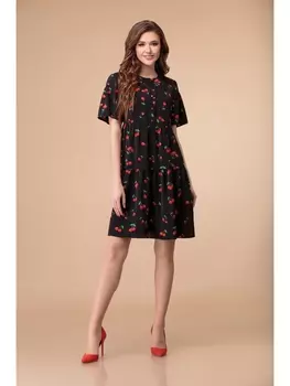 Платье 1379-2020 (вишни)