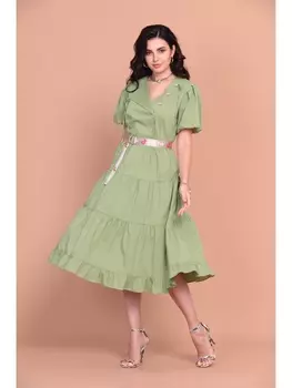 Платье 1379 лемонграсс