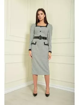 Платье 13896 мультиколор