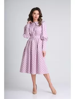 Платье 13924 цвет сирени