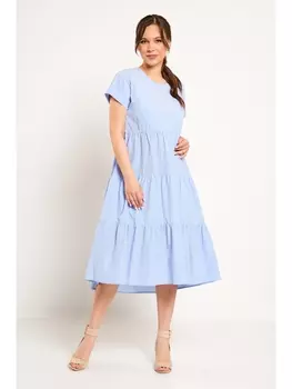 Платье 1405 голубой