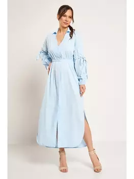 Платье 1406 голубой