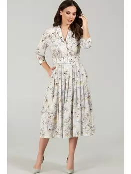 Платье 1425 серый