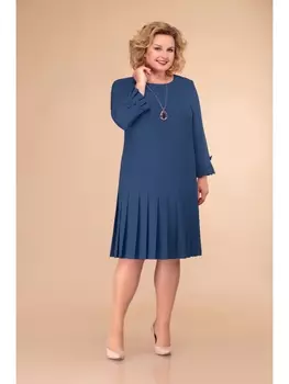 Платье 1429-2020 (индиго)
