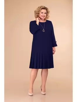 Платье 1429-2020 (темно-синий)