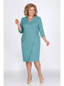 Платье 1463 бирюза