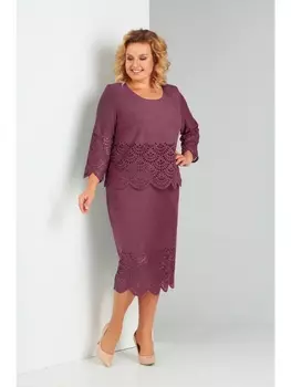Платье 1469 бордо