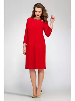 Платье 1490-красный