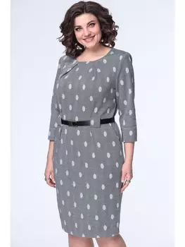 Платье 1493 горох нов