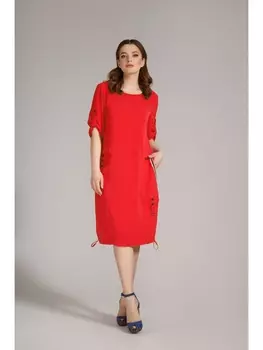 Платье 1515-красный