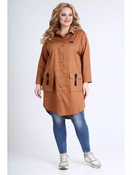 Платье 1521 шоколадный