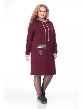 Платье 1525 бордо