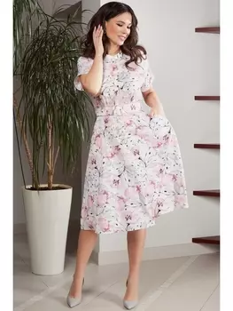 Платье 1550 пепельный лист