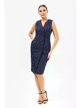 Платье 1559 синий