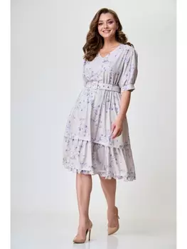 Платье 1567 серебристый