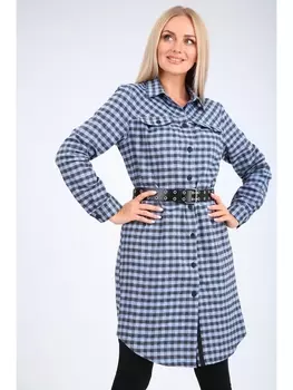 Платье 1573 синий