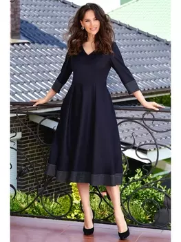 Платье 1585/1 синий